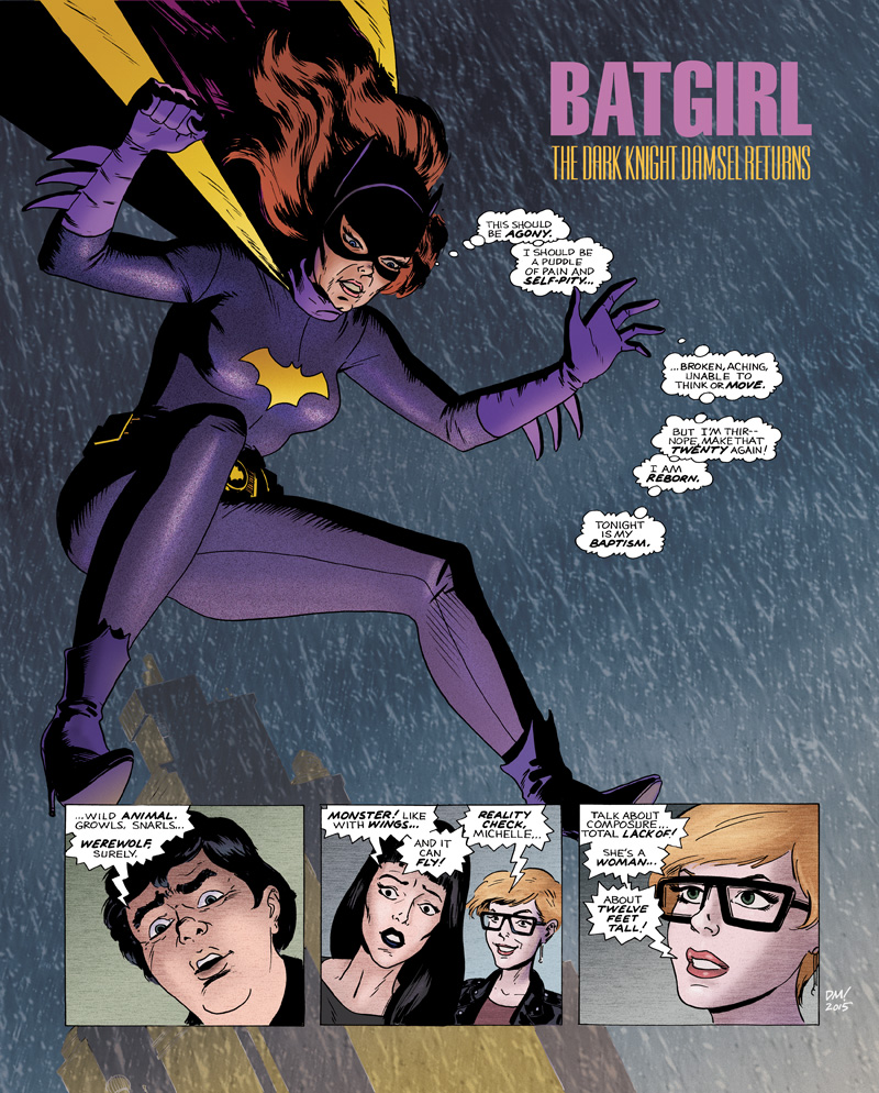 page 1 of Batgirl and Joker