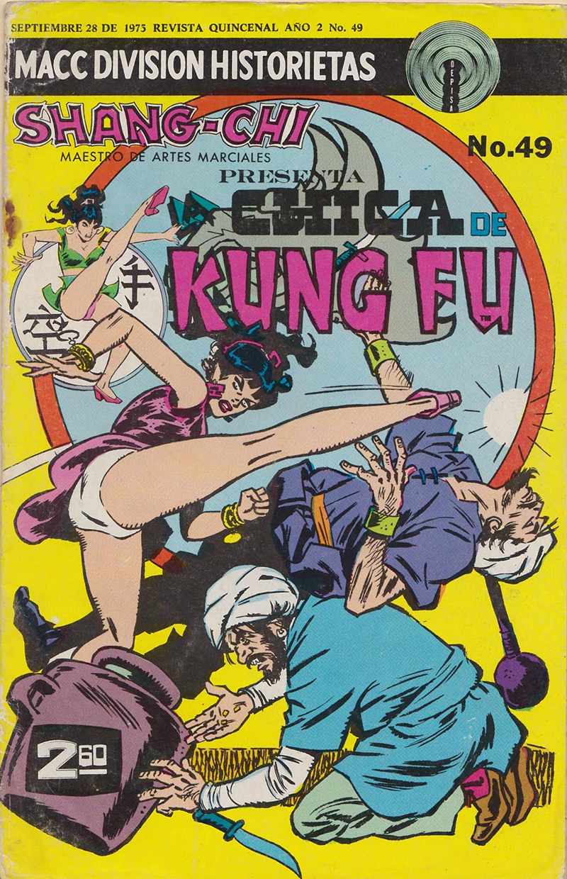 cover of La Chica de Kung Fu #49