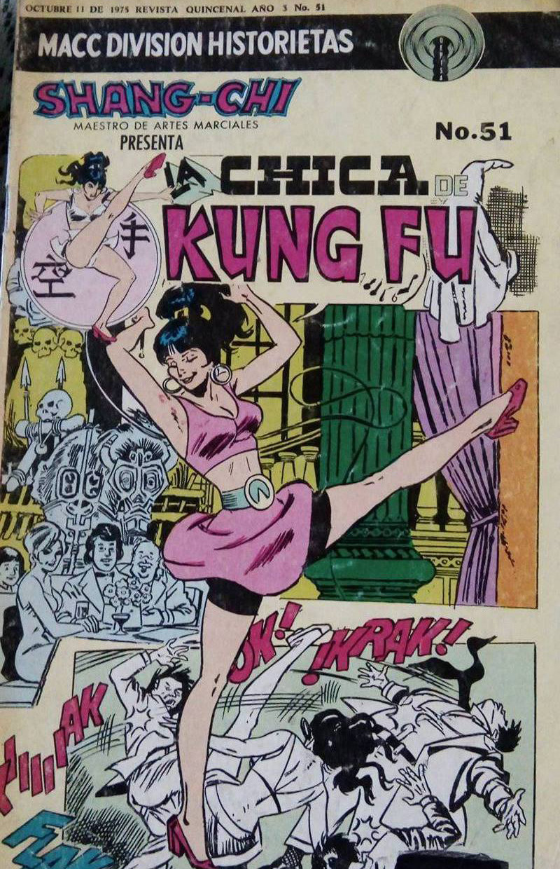 cover of La Chica de Kung Fu #51