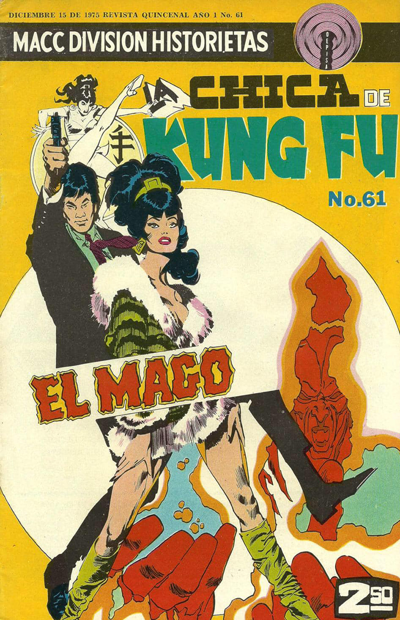 cover of La Chica de Kung Fu #61