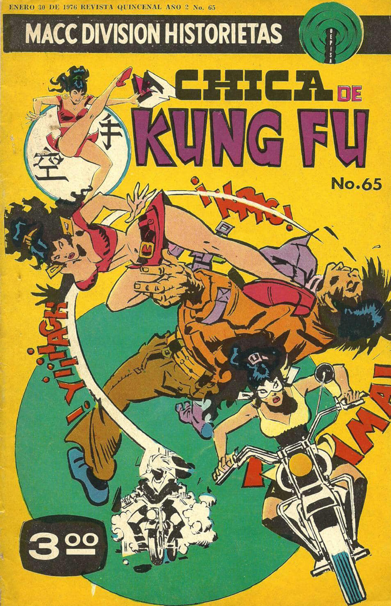 cover of La Chica de Kung Fu #65